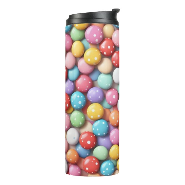 Termo Thermal Water Bottle With Colored Rocks (Rotado hacia la izquierda)