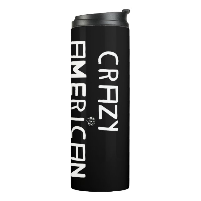 Termo THERMOS para los estadounidenses locos (Rotado hacia la izquierda)