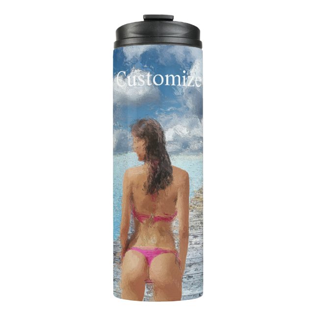 Termo Thunder_Cove, Chica de bikini (Anverso)