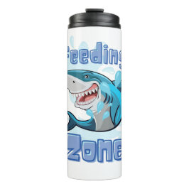 TERMO TIBURÓN DE ZONA DE ALIMENTACIÓN , ESTILO DE CARICA