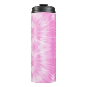 Termo Tiedye Pink Spiral Hippie Tye Dye