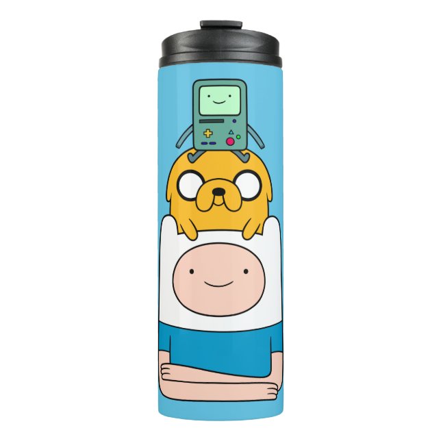 Termo Tiempo de aventura | BMO, Jake y Finn (Anverso)