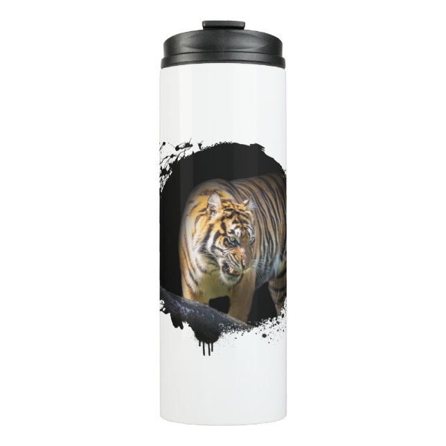 Termo Tigre Animal Vie Sauvage Jungle Nature Liberté (Anverso)