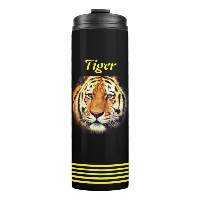Termo Tigre: Tumbler térmico (Anverso)