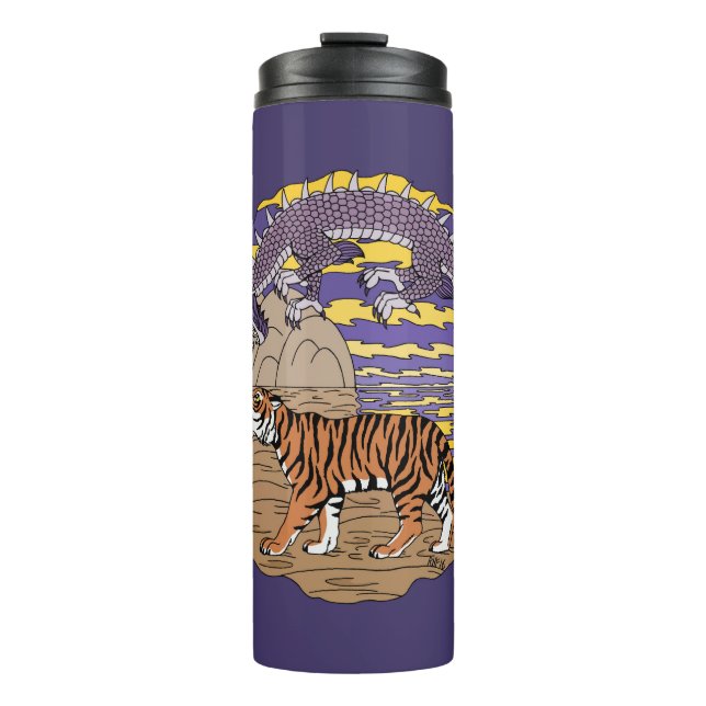 Termo Tigre y dragón (Anverso)