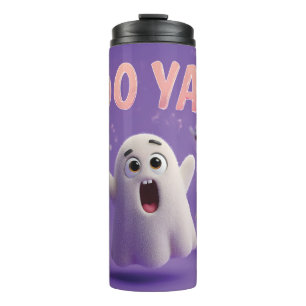 Termo Típicos Personajes Fantasma En 3D Gritando A Boo Y