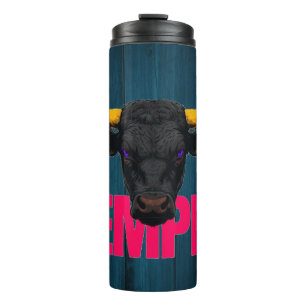 Termo Tipografía de Black Bull