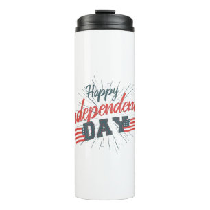 Termo Tipografía del Día de la Independencia
