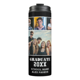 Termo Tipografía negrita moderna 4 Graduación de Collage