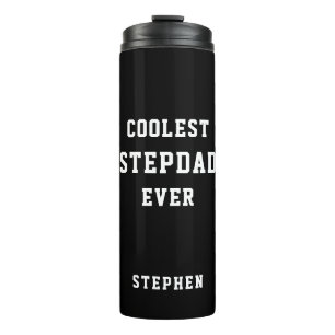 Termo Tipografía personalizada 'El padrastro más genial 