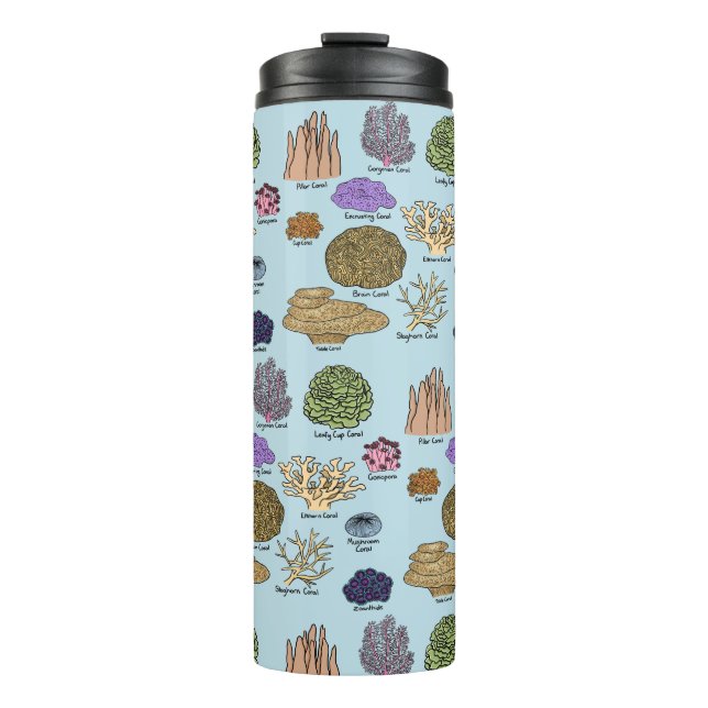 Termo Tipos De Coral (Anverso)