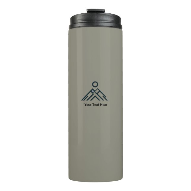 Termo Tirador antiguo: Tumbler de aventura Personalizabl (Anverso)