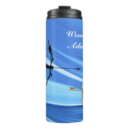 Termo Tiro con arco con fondo de tiro con arco y con fon