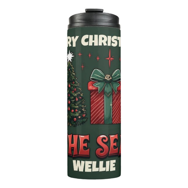 Termo Tis the Season Tumblr – Festive Holiday Tumbler (Anverso)
