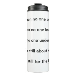 Termo Todavía Es Para El Señor.