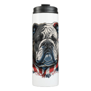 Termo TODOS LOS PERROS AMERICANOS HOMBRES DE bulldog ing