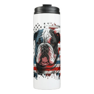 Termo TODOS LOS PERROS AMERICANOS HOMBRES DE bulldog ing