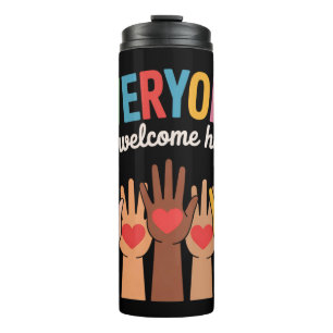 Termo Todos Son Bienvenidos Aquí