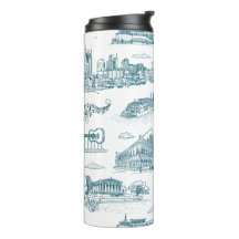 Toile de Nashville Crepúsculo sobre Blanco