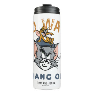 Termo Tom y Jerry Golfing "De ninguna manera"