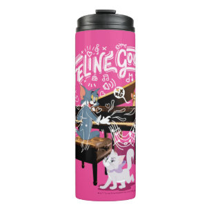 Termo Tom y Jerry Play Piano - Feline Good