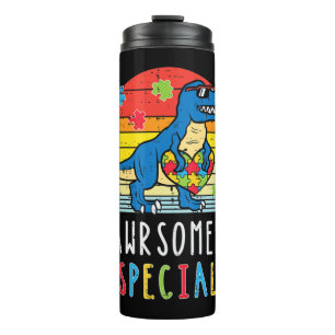 Termo Toma este lindo Trex Dino Rawrsomely Especial T-Sh