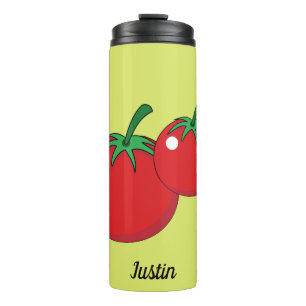 Termo Tomate Rojo   Añadir su nombre o texto