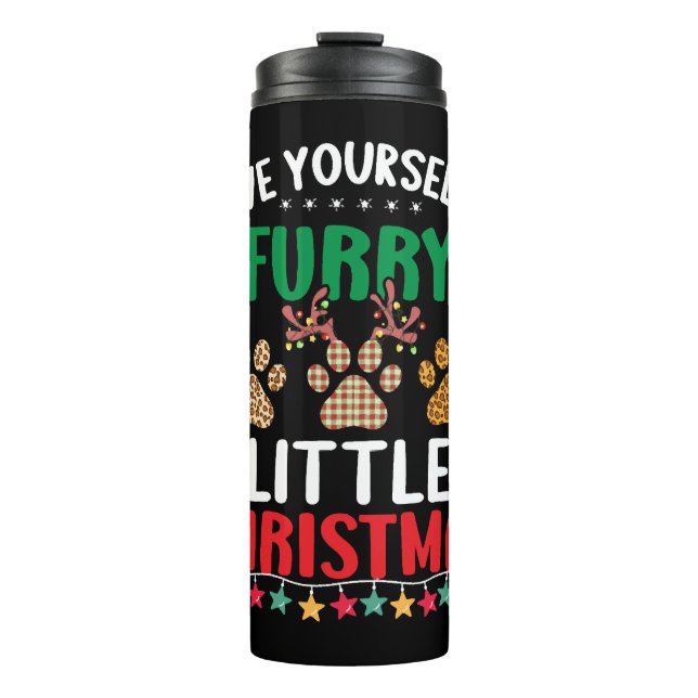 Termo tómate un navidad peludo (Anverso)
