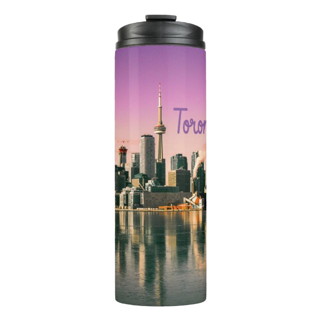 Termo Toronto Capital de Ontario Canada City Skyline (Anverso)