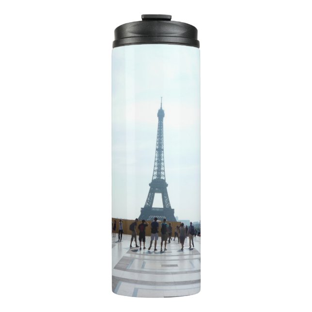 TERMO TORRE EIFFEL DETRÁS DEL EDIFICIO CONCRETO (Anverso)