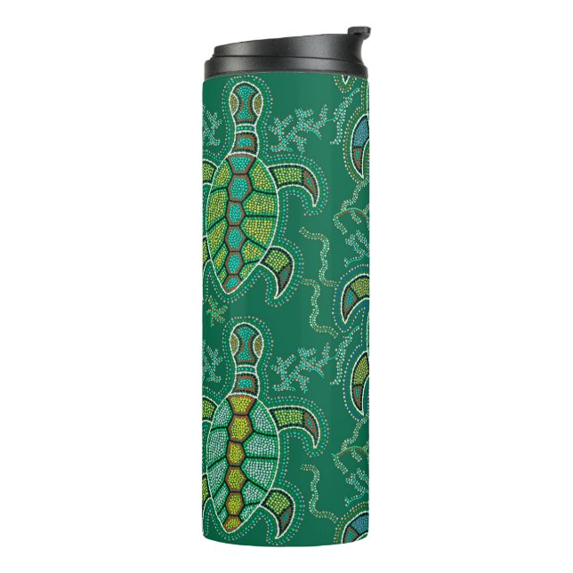 Termo Tortuga del Caribe (Rotado hacia la izquierda)