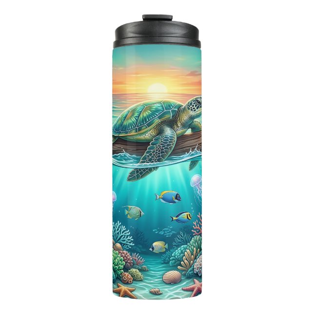 Termo Tortuga Marina Océano (Anverso)