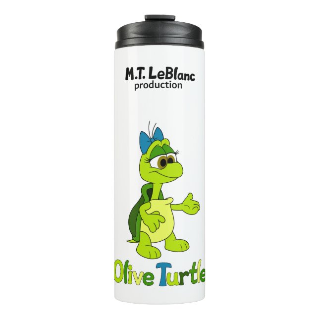 Termo Tortuga Oliva (Anverso)