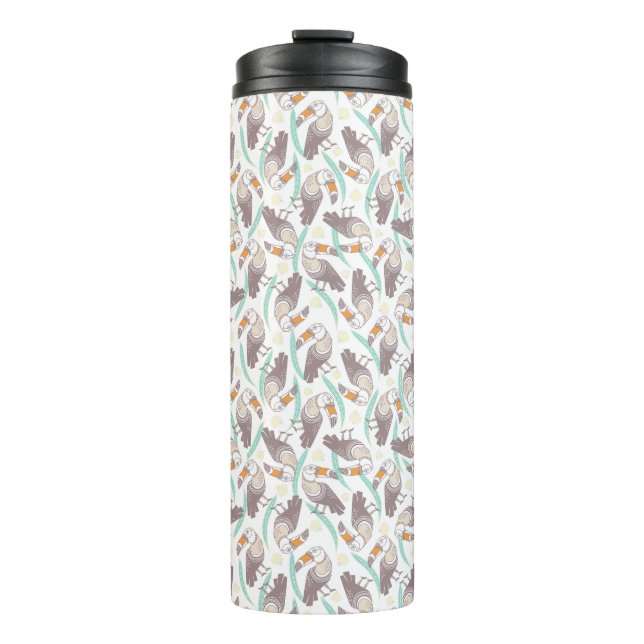 Termo Toucanes exóticos de moda (Anverso)