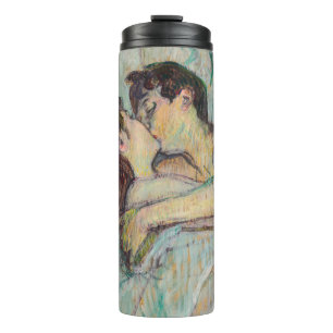 Termo Toulouse-Lautrec - En La Cama, El Beso