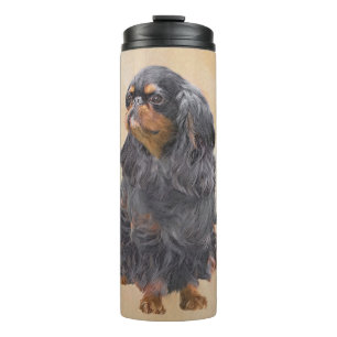 Termo Toy English Spaniel Pintura Original Arte Animal