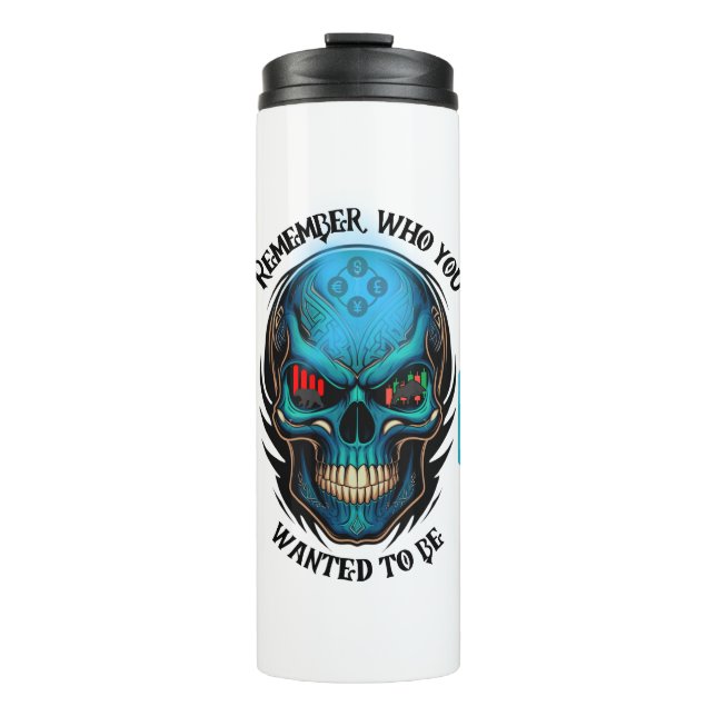 Termo Trade Motivation | Skull | Remember  (Anverso)