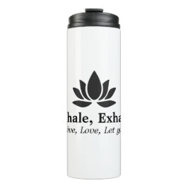 Termo Tranquil Lotus: Inspiración inhalatoria y exhalado