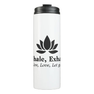 Termo Tranquil Lotus: Inspiración inhalatoria y exhalado