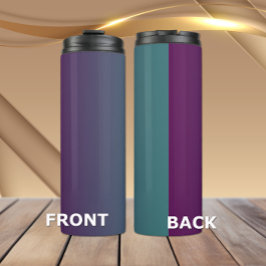 Termo Tranquilidad de ciruela - Tumbler elegante de grad