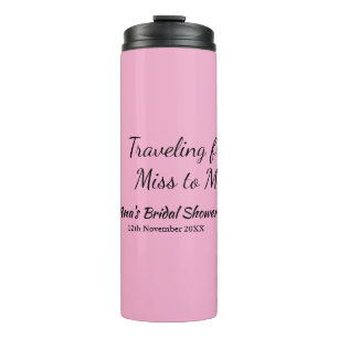 Termo Travel despedida de soltera añadir nombre fecha se