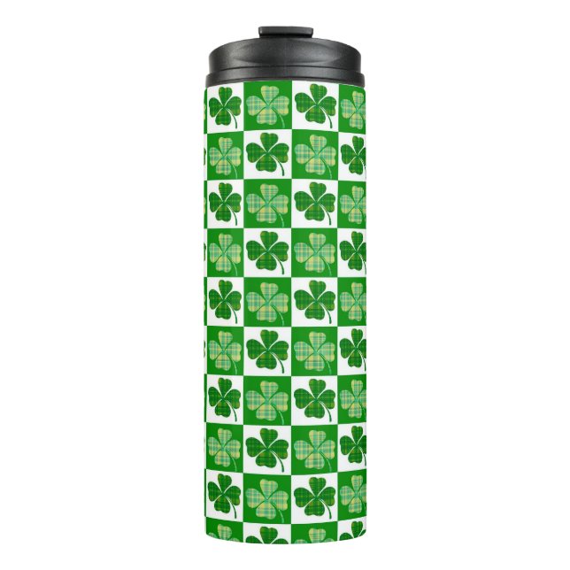Termo Tréboles del Día de San Patricio (Anverso)