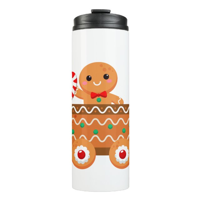 Termo Tren Gingbread (Anverso)