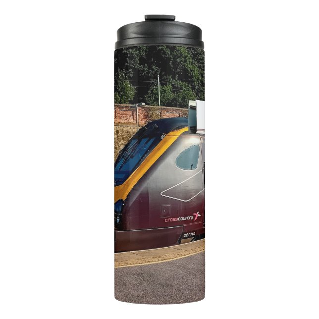 Termo Trenes de maroon (Anverso)