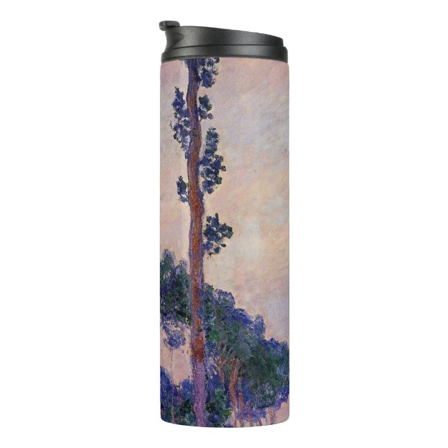 Termo Tres árboles en el clima gris, Claude Monet (Rotado hacia la derecha)