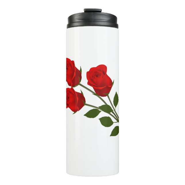 Termo Tres rosas rojas (Anverso)