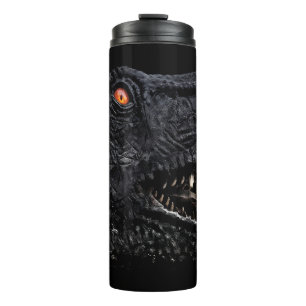 Termo Trex Dinosaur Head Dark Poster