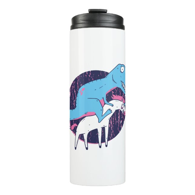 Termo Trex Riding Unicorn (Anverso)
