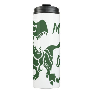 Termo Trex verde al jefe Dino