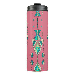 Termo Tribal de la Vintage: Patrón étnico sin foco